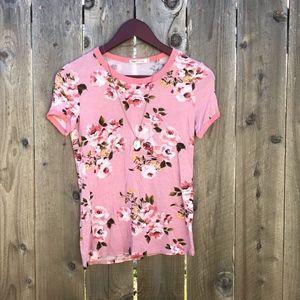 Pink Floral T-Shirt